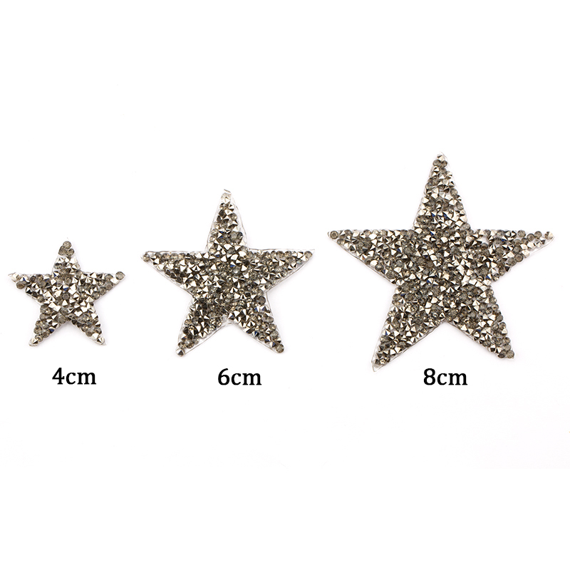 4/6/8cm Hotfix Jet Hematite St - مراجعة Hotfix Rhinestone Sheet وسعره