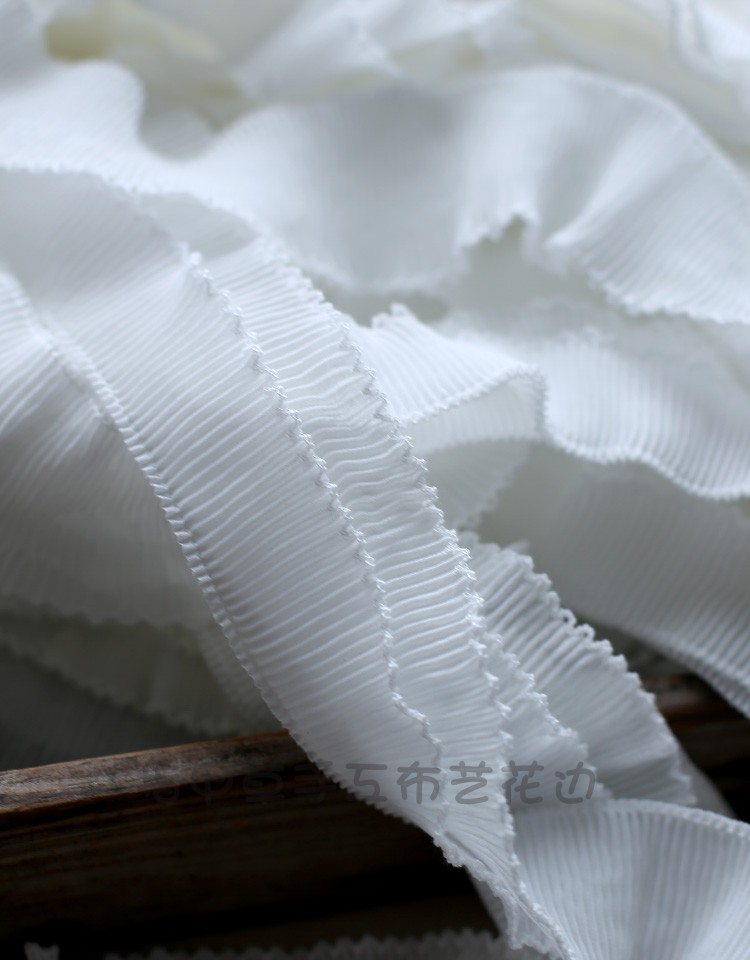 3 Meters Exquisite White Lace  - مراجعة Lace Ribbon Trim وسعره