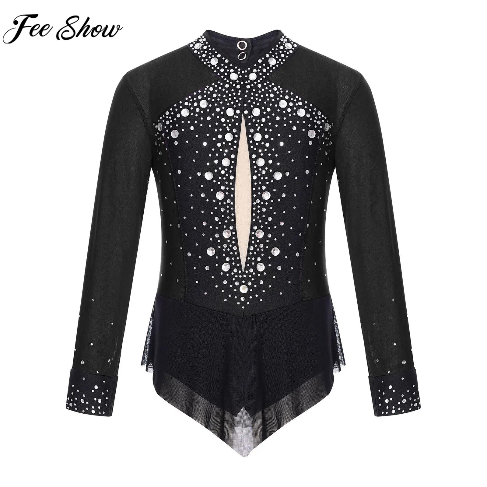 Children Girl Figure Skating C - مراجعة Rhinestone Banding Trim وسعره