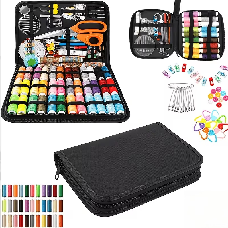 Portable Travel Sewing Kit 172 - مراجعة Pom Pom Maker Tool وسعره