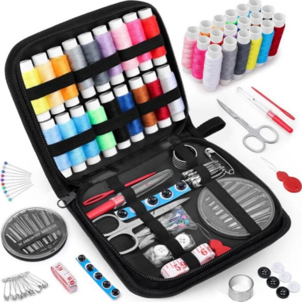 Portable Travel Sewing Kit 172 - مراجعة Pom Pom Maker Tool وسعره