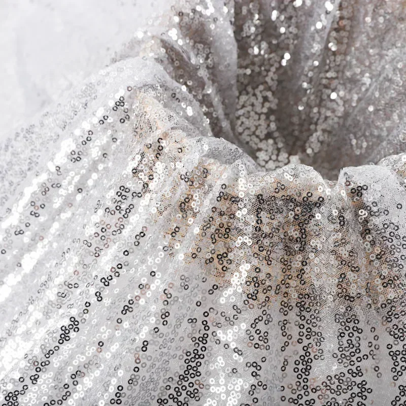 4 Colors 7 Sizes Sequin Arch F - مراجعة Sequin Fabric Panel وسعره