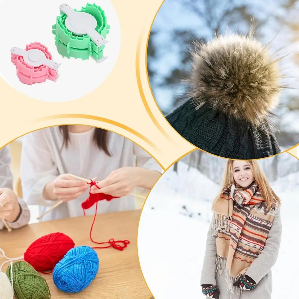 AC76-Pom Pom Maker Fluffs Ball - مراجعة Pom Pom Maker Tool وسعره