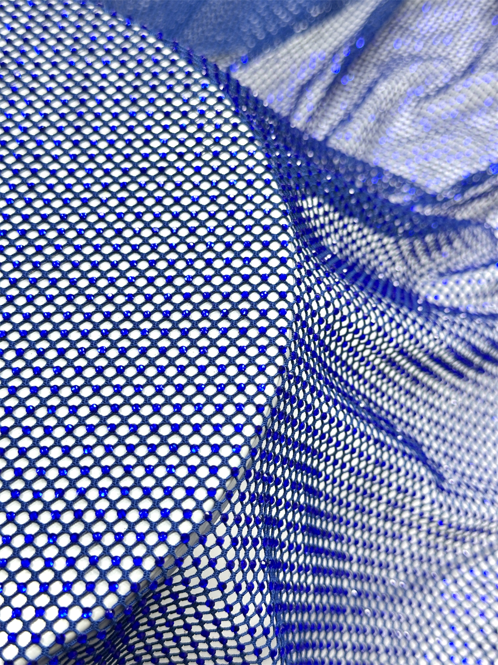 Exquisite Rhinestones Mesh diy - مراجعة Crystal Mesh Fabric وسعره