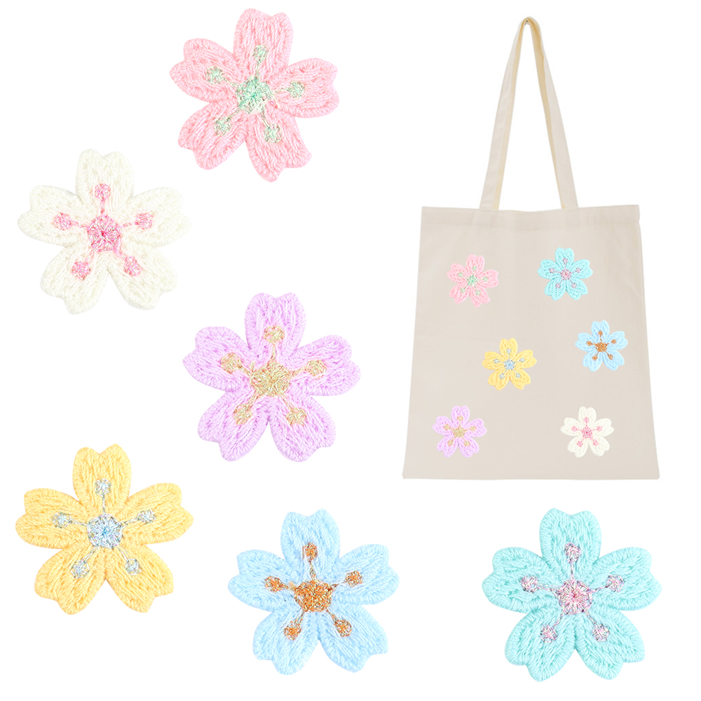 20pcs/lot Colorful 2.4cm Embro - مراجعة Embroidery Embellishments وسعره