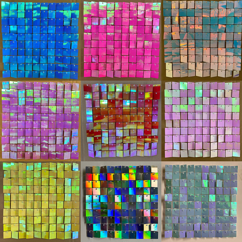 24/30 Square Sequin Panels Gol - مراجعة Sequin Fabric Panel وسعره