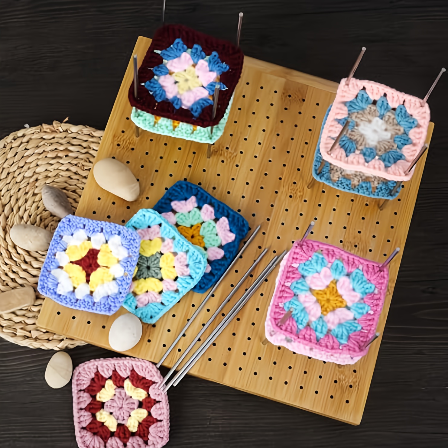 Crochet Block Plate, Block Pla - مراجعة Embellish Knit وسعره
