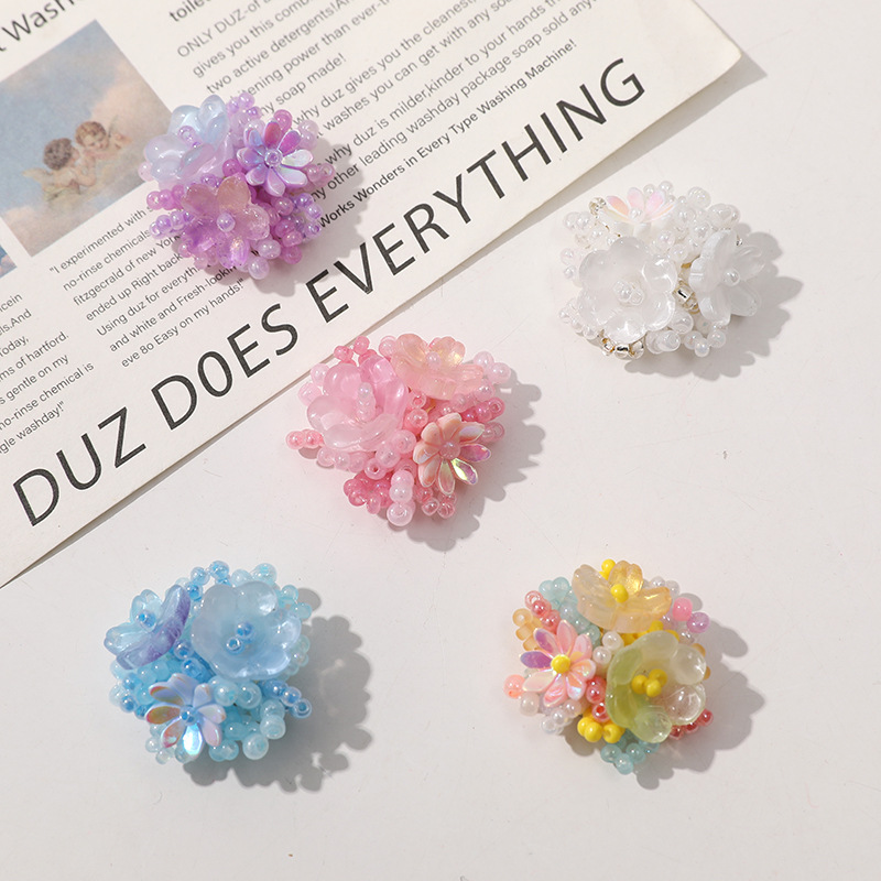 2pcs Crystal Flower Patches fo - مراجعة Applique Patch Flower وسعره
