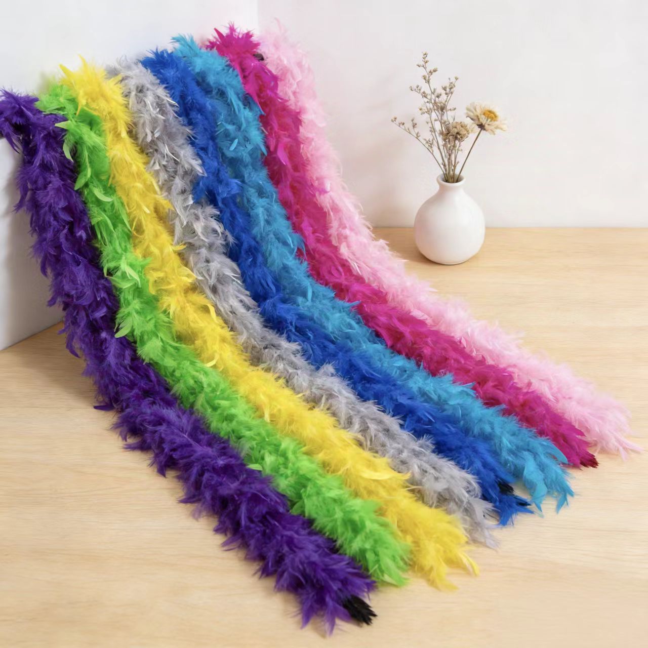 2M Turkey Marabou Feathers Boa - مراجعة Feather Trim Marabou وسعره