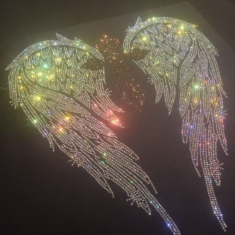 Stylish DIY Clothes Stickers:  - مراجعة Hotfix Rhinestone Sheet وسعره
