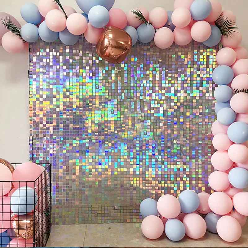 90x180cm Shimmer Wall Backdrop - مراجعة Sequin Fabric Panel وسعره