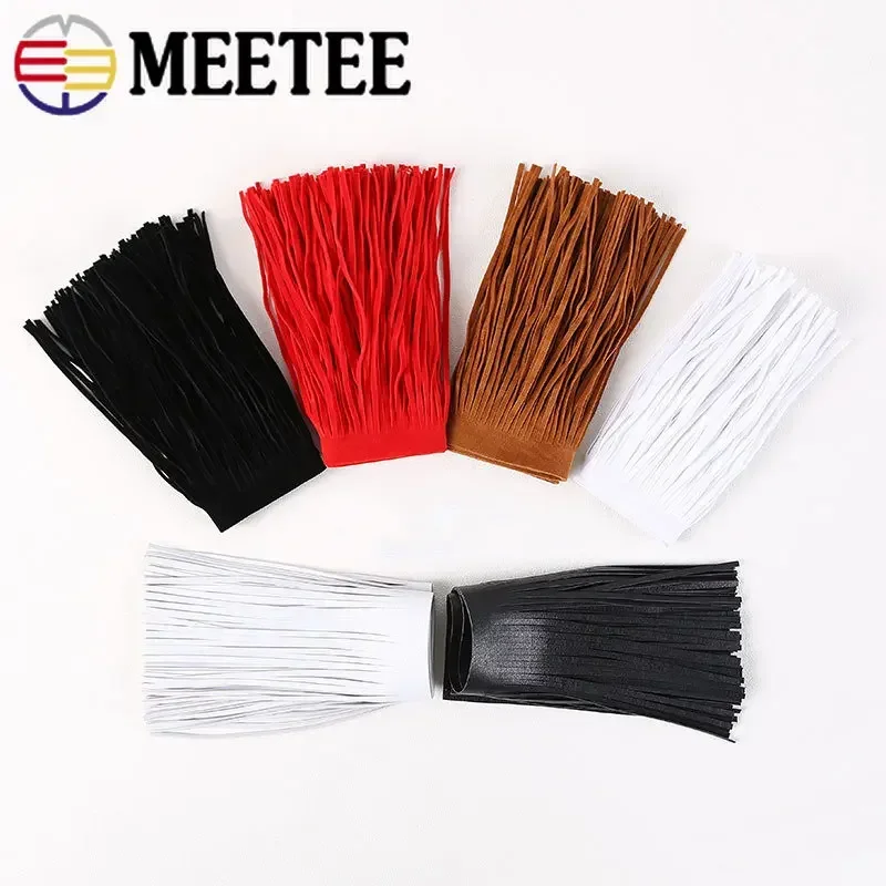 2Meters 10-30cm 3mm Leather Su - مراجعة Fringe Ribbon Sewing وسعره