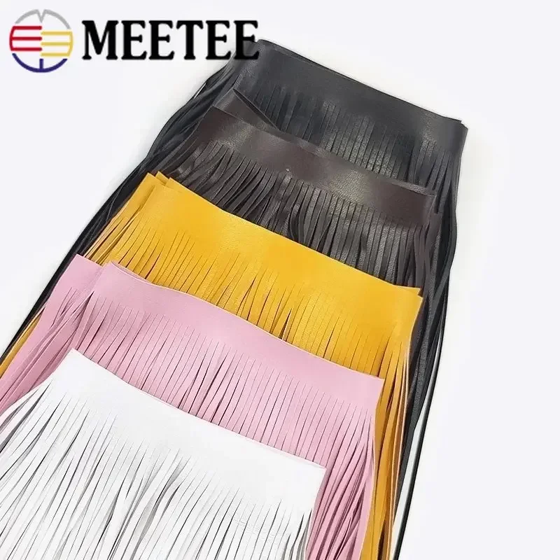 2Meters 10-30cm 3mm Leather Su - مراجعة Fringe Ribbon Sewing وسعره