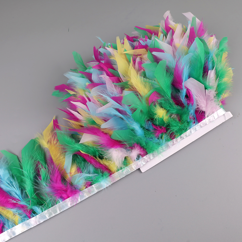 10-15cm Marabou Feathers Trim  - مراجعة Feather Trim Marabou وسعره
