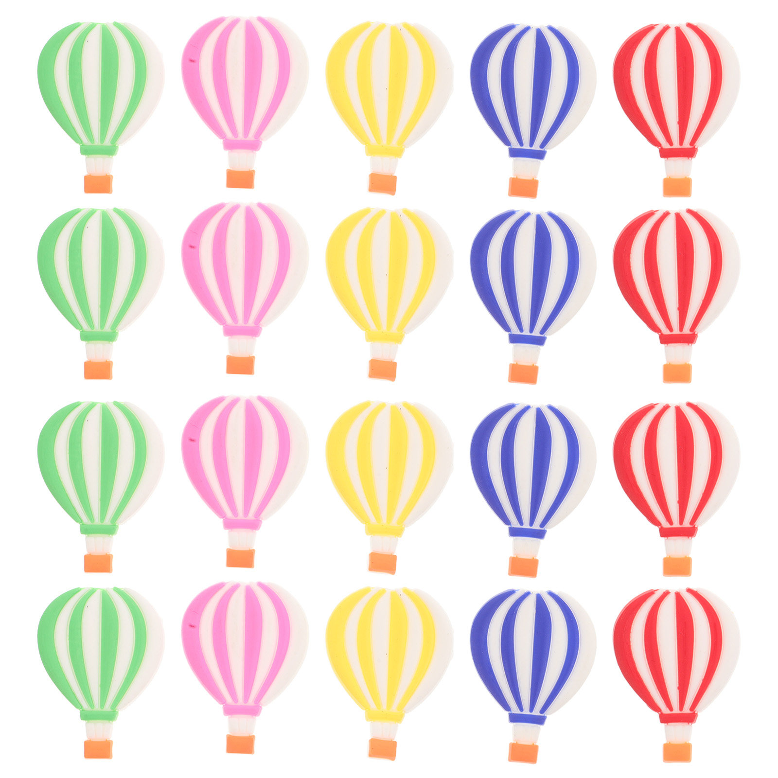 20Pcs Hot Air Balloon Phone Ca - مراجعة Craft Embellishment وسعره