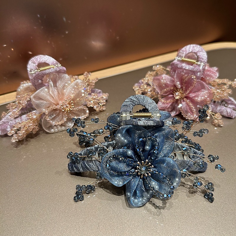 Elegant Korean Hair Accessorie - مراجعة Crystal Mesh Fabric وسعره