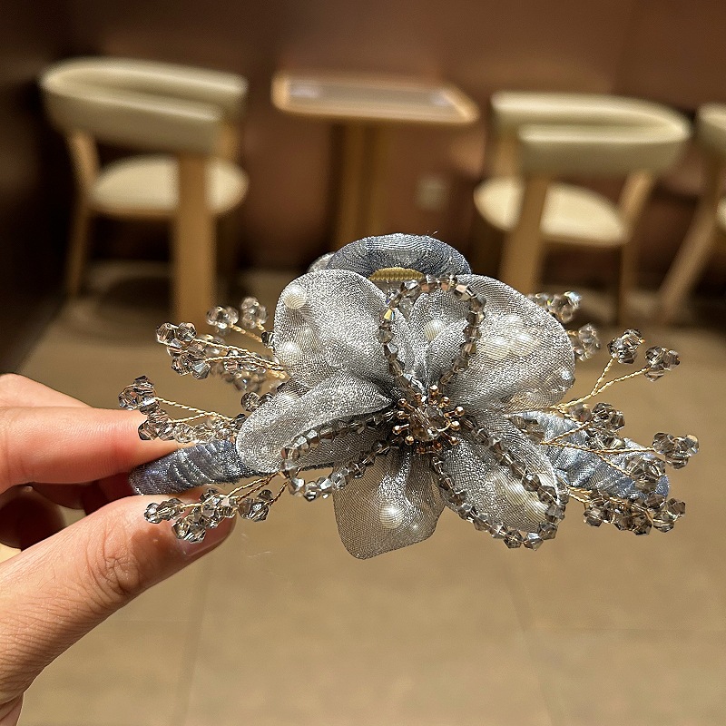 Elegant Korean Hair Accessorie - مراجعة Crystal Mesh Fabric وسعره