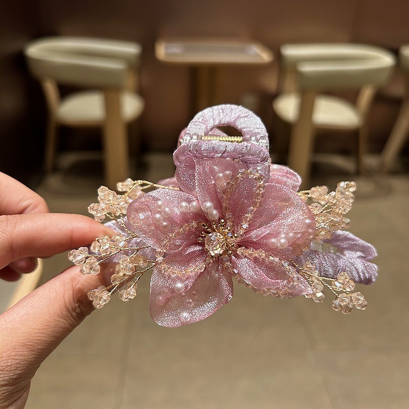 Elegant Korean Hair Accessorie - مراجعة Crystal Mesh Fabric وسعره