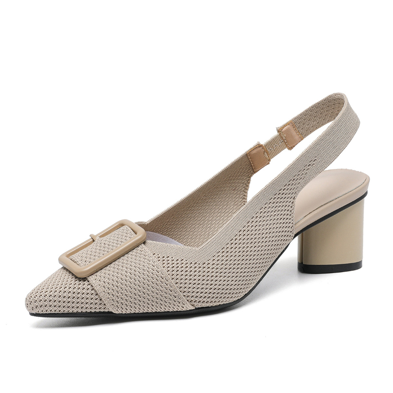 Womens Pointed Toe Knit Hollow - مراجعة Embellish Knit وسعره