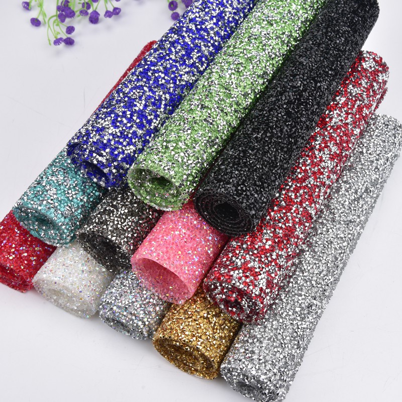 Hot Fix 24*40cm Resin Rhinesto - مراجعة Hotfix Rhinestone Sheet وسعره