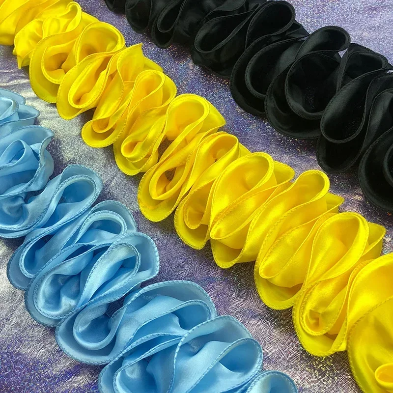 5Yards Pleated Ruffled Trim Sh - مراجعة Fringe Ribbon Sewing وسعره
